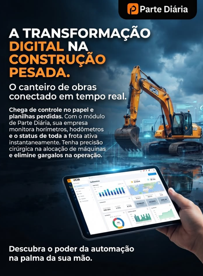 Resumo no aplicativo Parte Diária